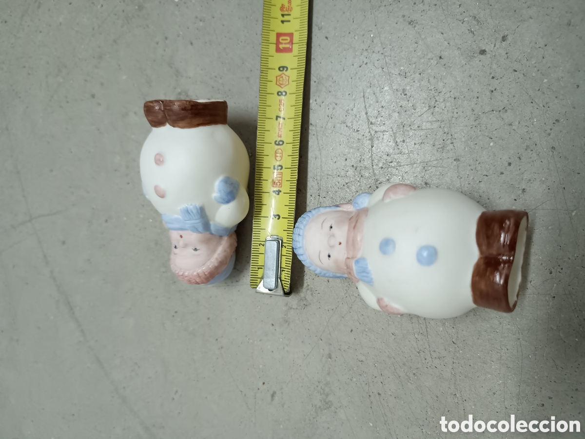 Antig&uuml;edades: 2 MU&Ntilde;ECOS DE PORCELANA - Foto 4