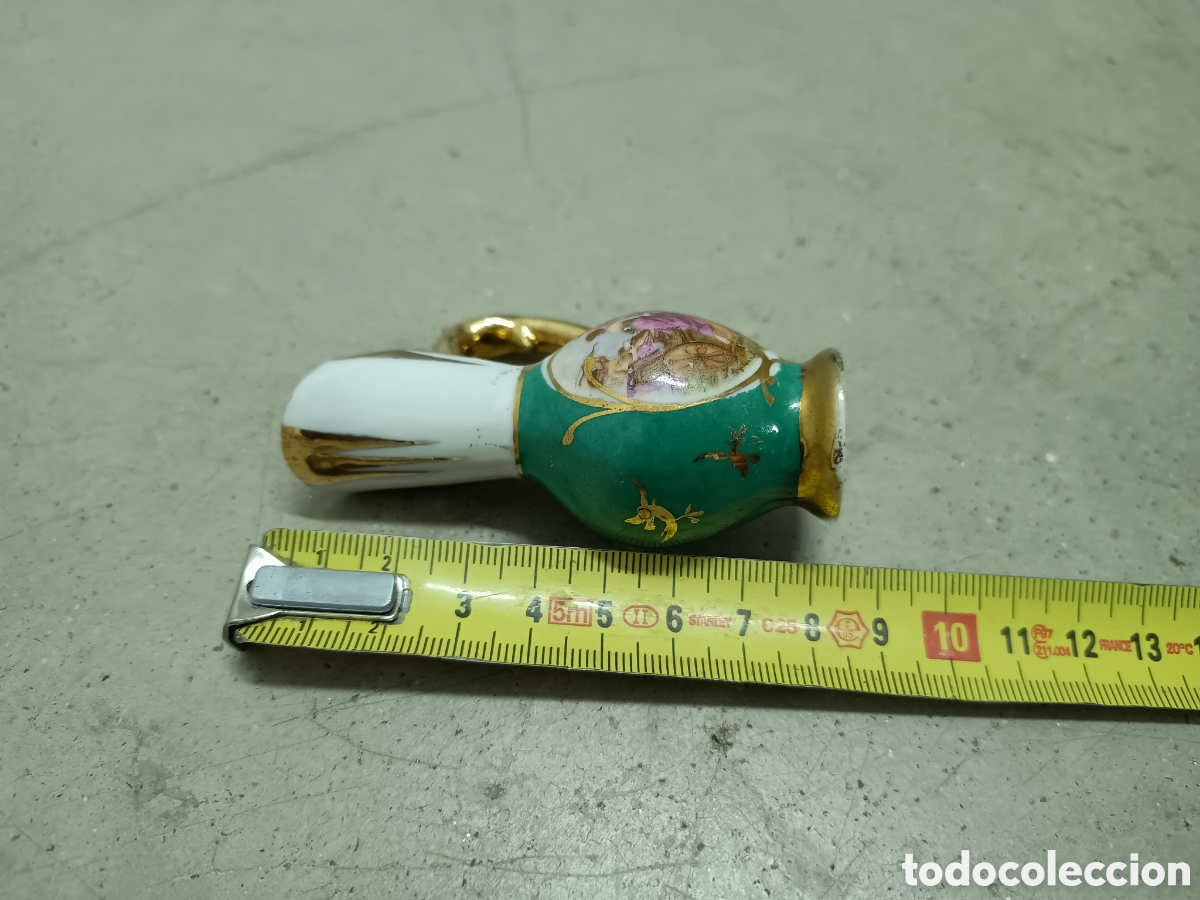 Antig&uuml;edades: JARR&Oacute;N MINIATURA PORCELANA - Foto 7