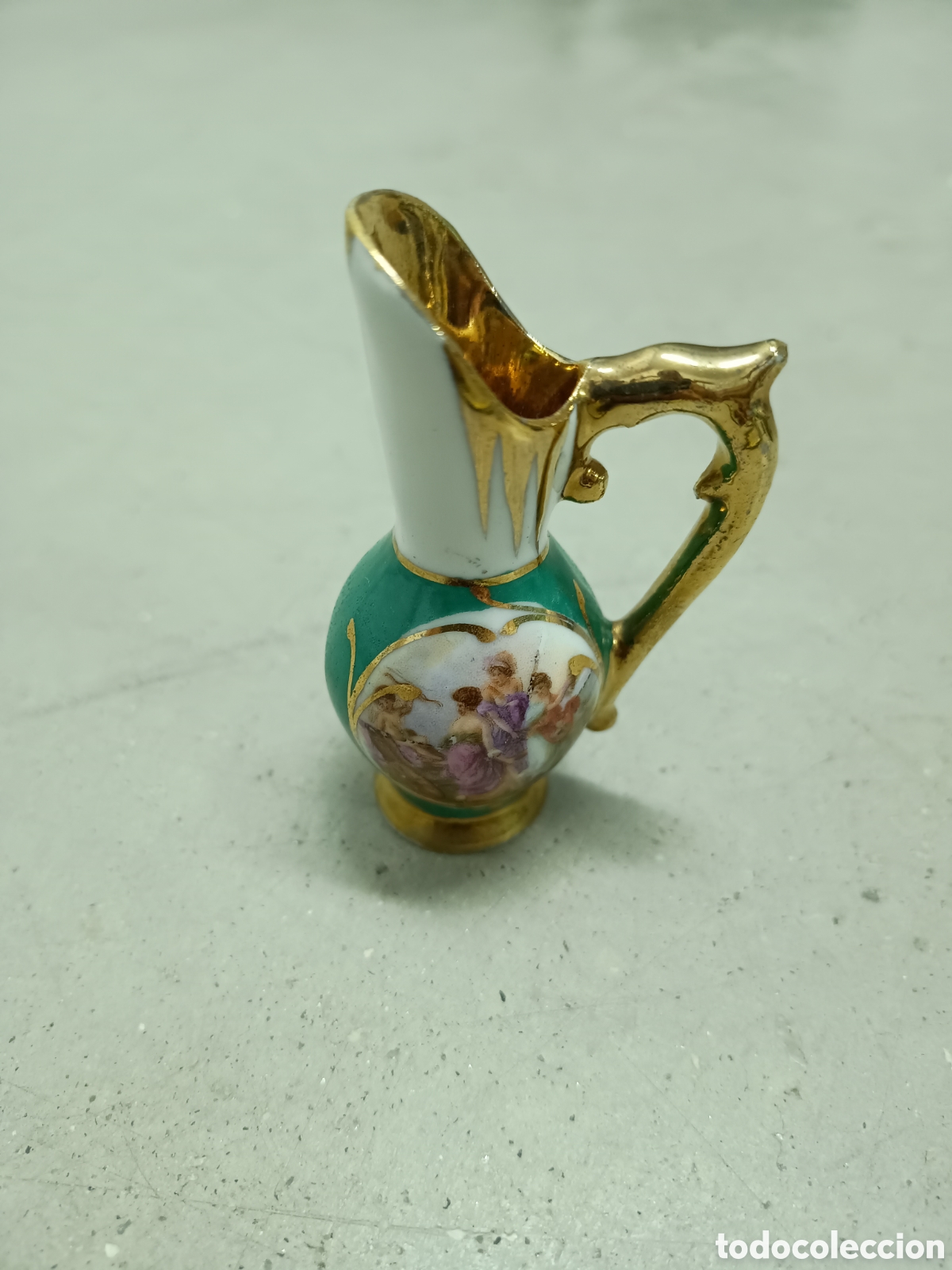 Antig&uuml;edades: JARR&Oacute;N MINIATURA PORCELANA - Foto 1