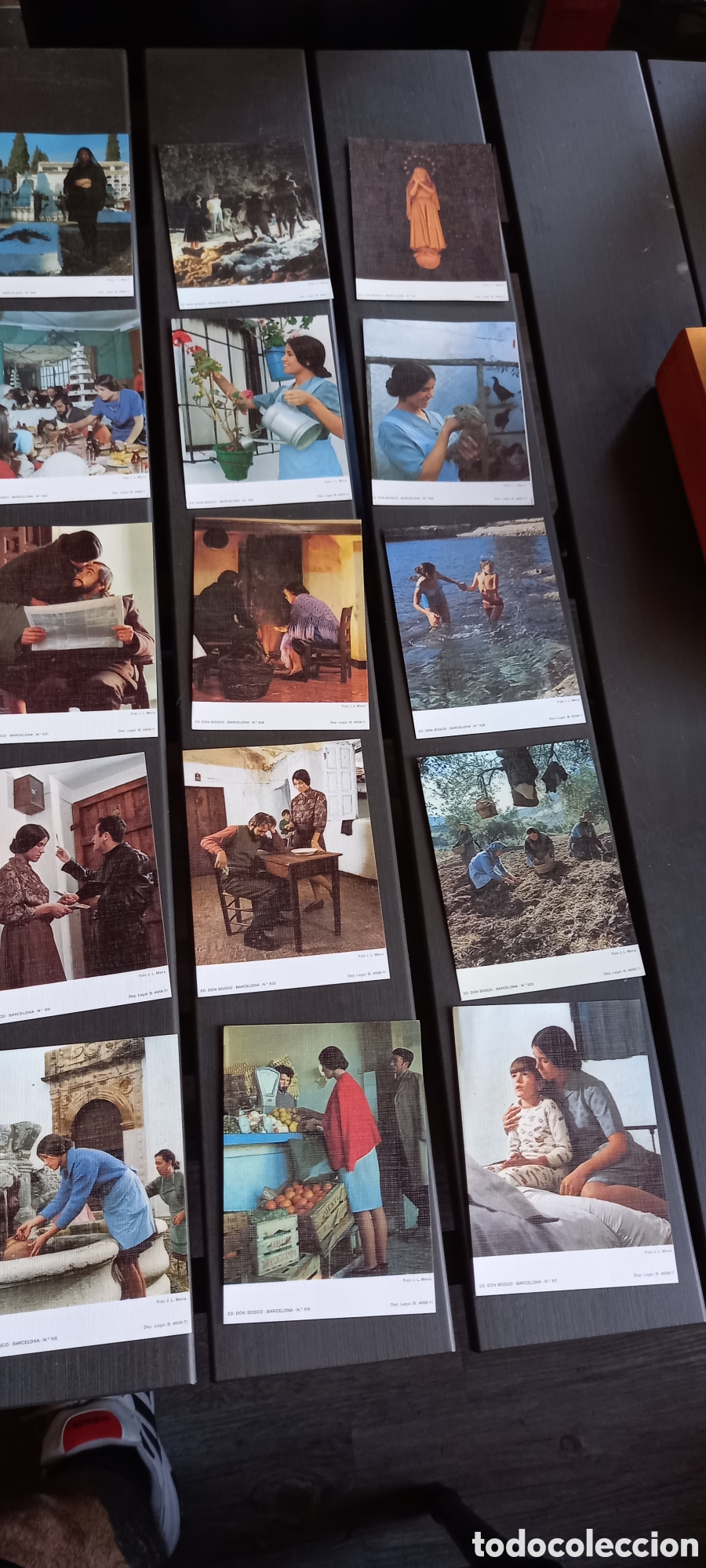Antig&uuml;edades: ESTAMPAS MES DE MARIA EDICIONES BOSCO - Foto 6