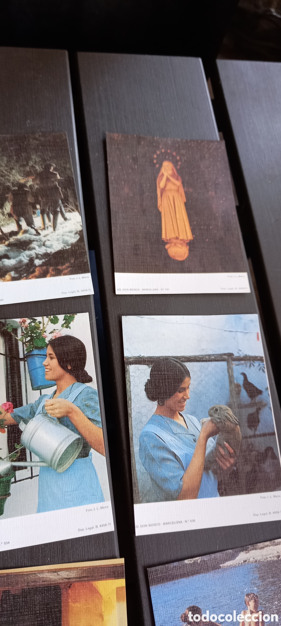 Antig&uuml;edades: ESTAMPAS MES DE MARIA EDICIONES BOSCO - Foto 9