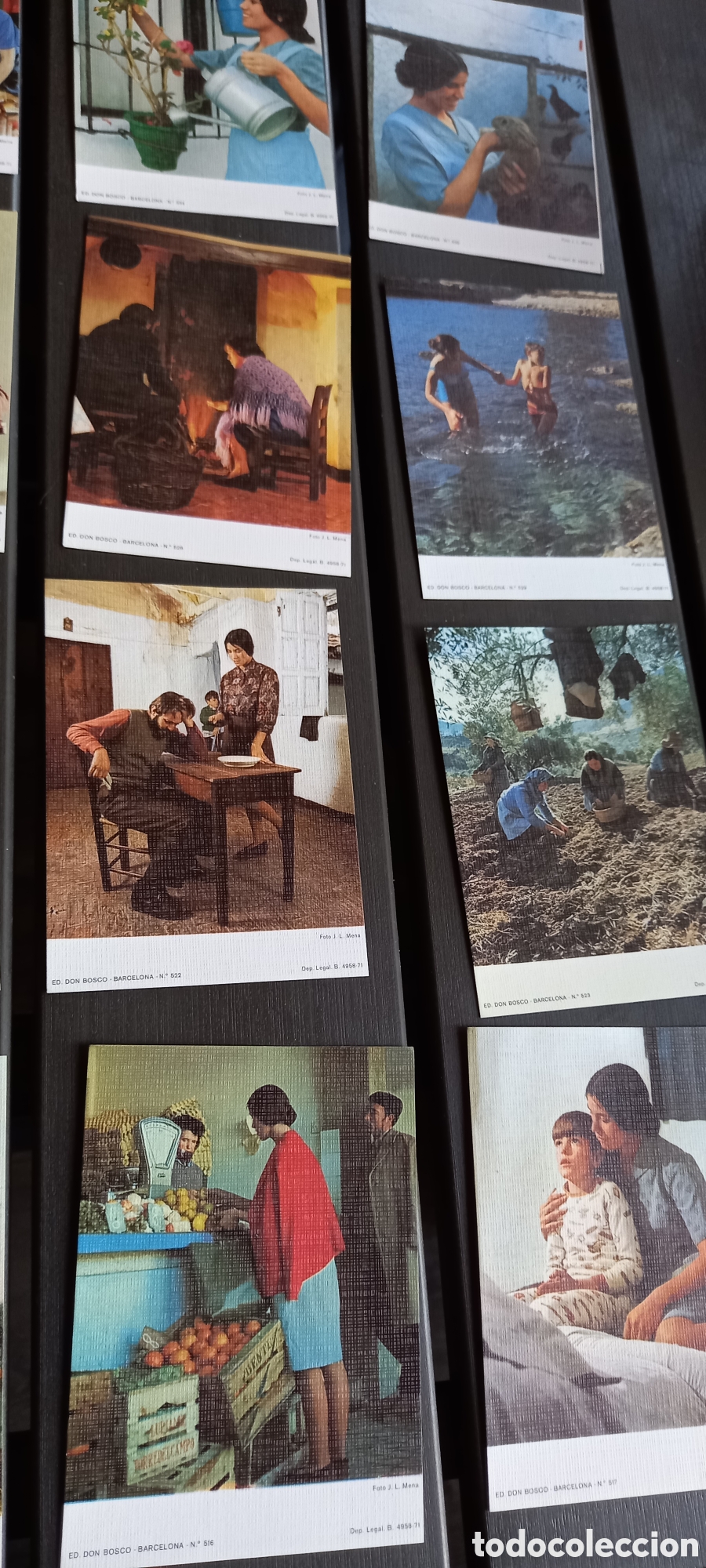 Antig&uuml;edades: ESTAMPAS MES DE MARIA EDICIONES BOSCO - Foto 10