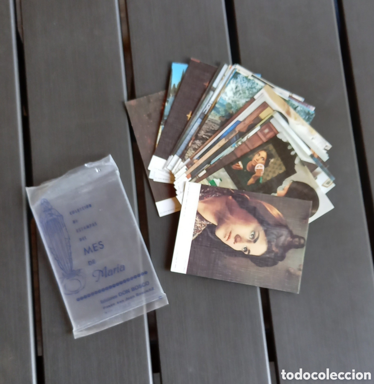 Antig&uuml;edades: ESTAMPAS MES DE MARIA EDICIONES BOSCO - Foto 13