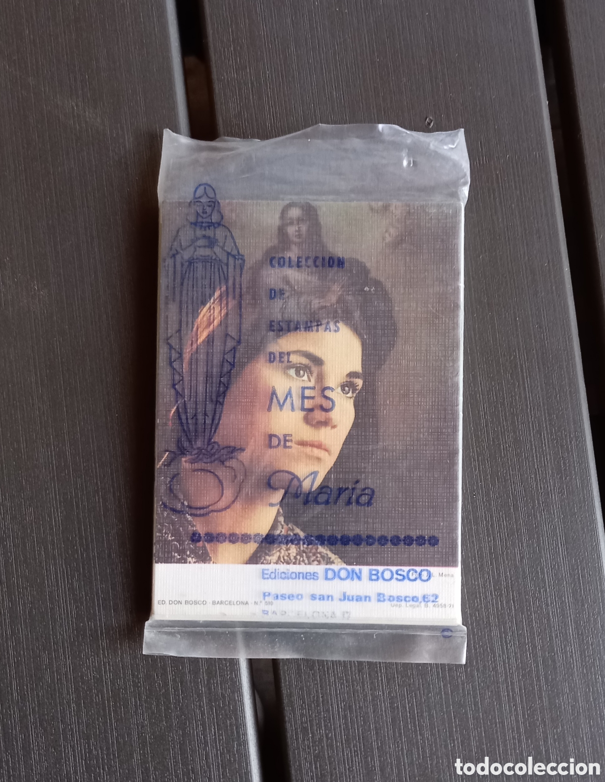 Antig&uuml;edades: ESTAMPAS MES DE MARIA EDICIONES BOSCO - Foto 1