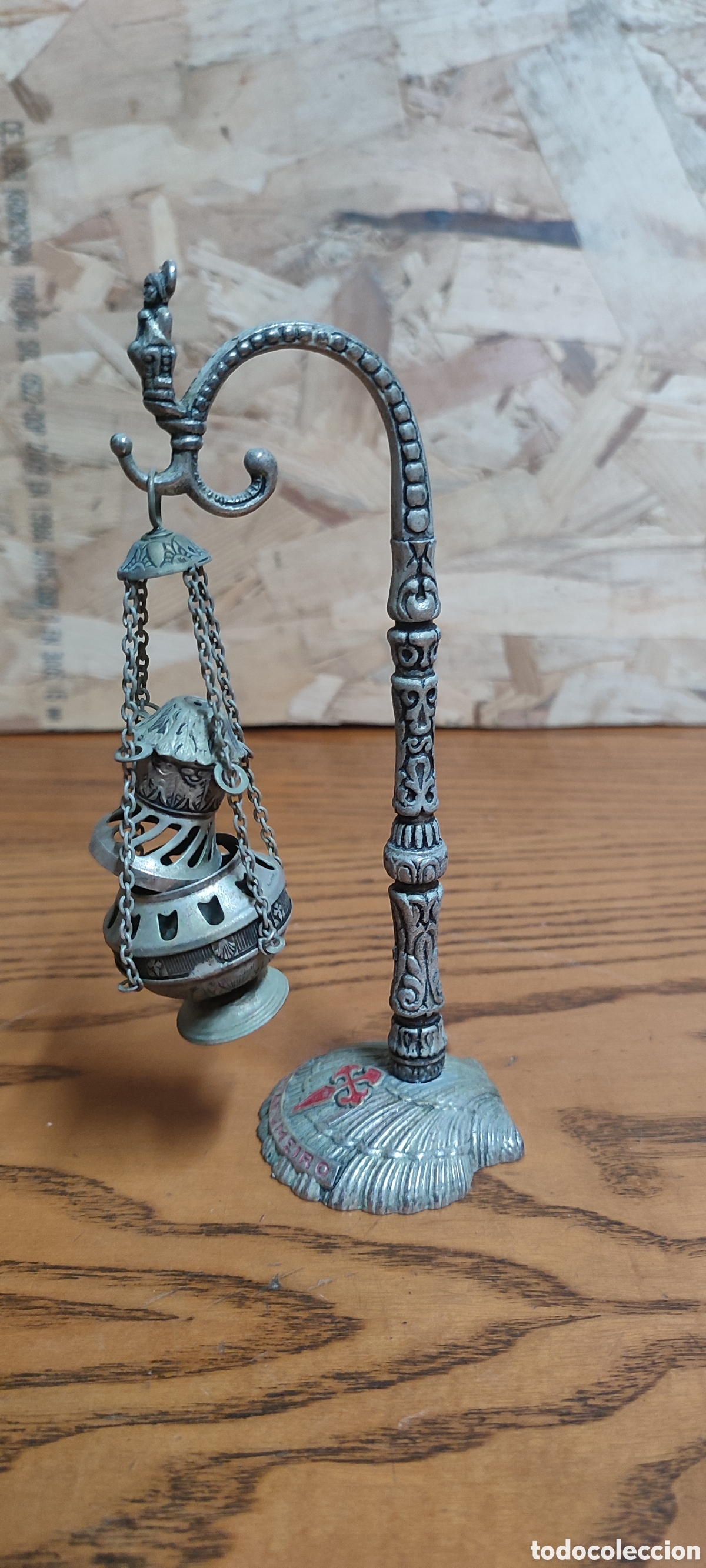 Antig&uuml;edades: Lote de dos botafumeiros. - Foto 11