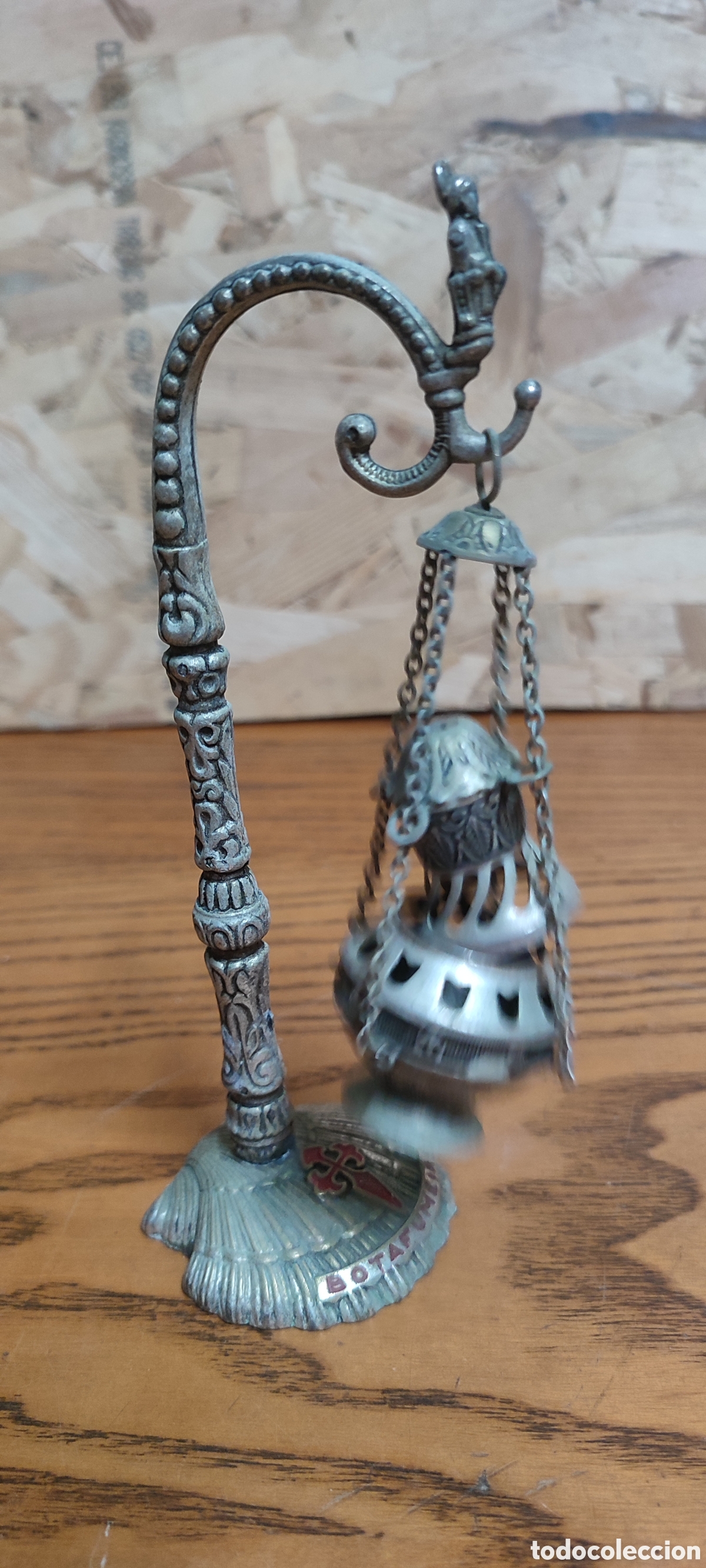 Antig&uuml;edades: Lote de dos botafumeiros. - Foto 13