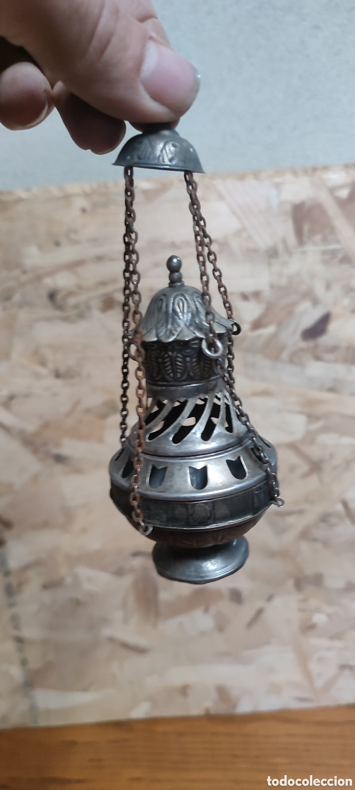 Antig&uuml;edades: Lote de dos botafumeiros. - Foto 1