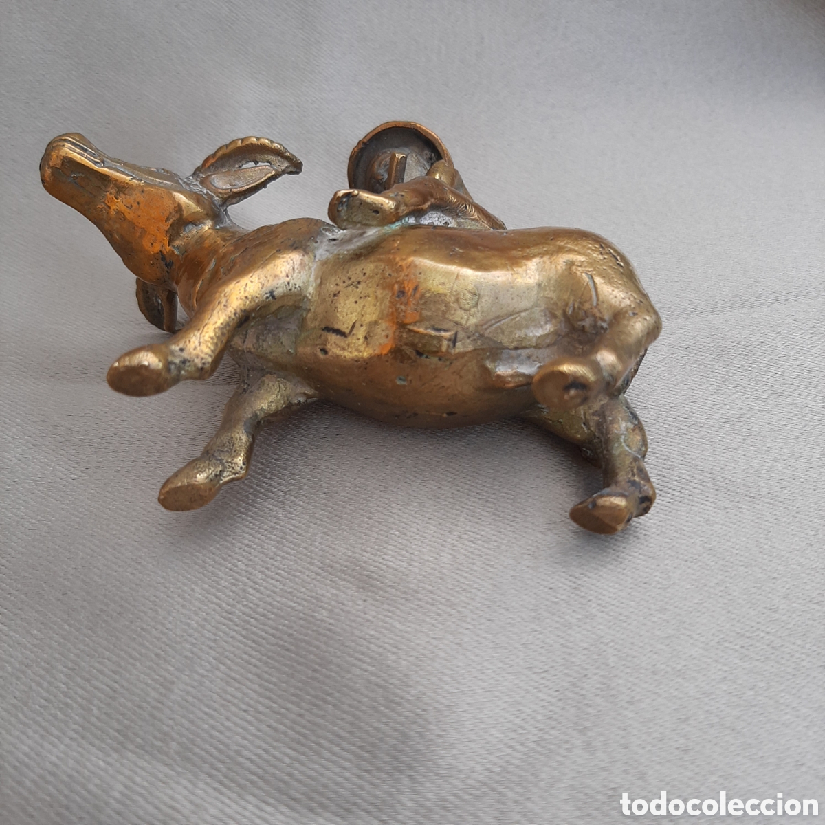 Antig&uuml;edades: Ni&ntilde;o sobre bufalo de agua. - Foto 5