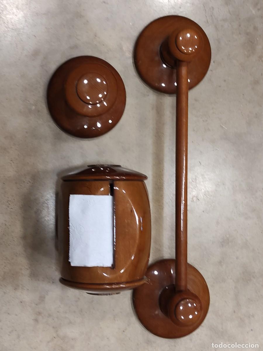 Antig&uuml;edades: Conjunto ba&ntilde;o madera - Foto 1