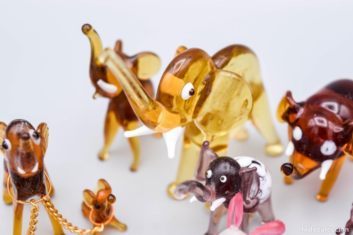 Antig&uuml;edades: Elefantes de Murano - Colecci&oacute;n (15) - Foto 4