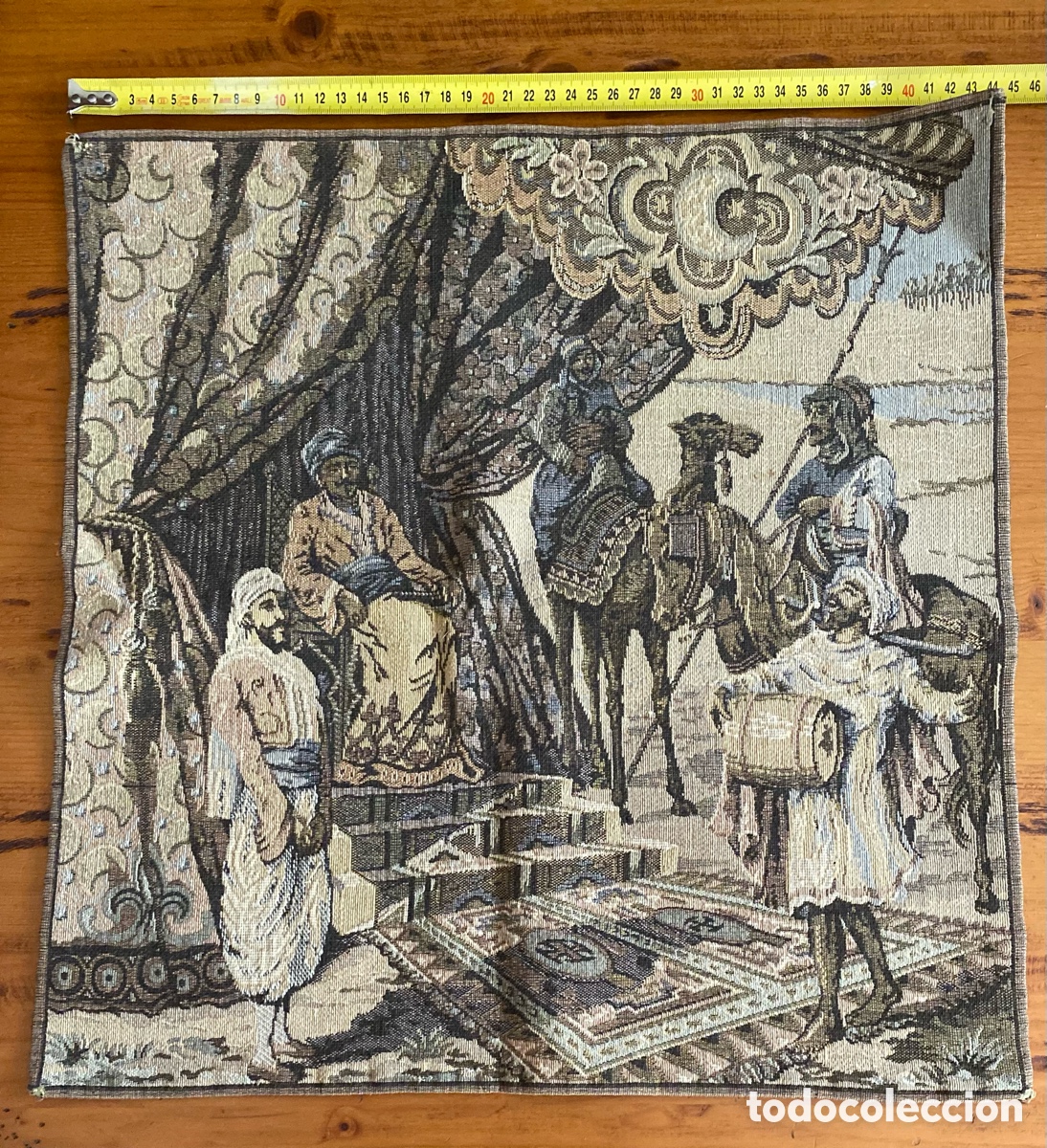 Antig&uuml;edades: Tapiz Sahara interesante - Foto 2