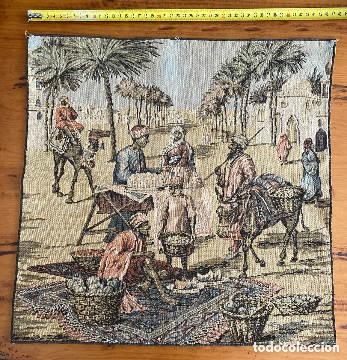 Antig&uuml;edades: Tapiz Sahara 45x45cm - Foto 2