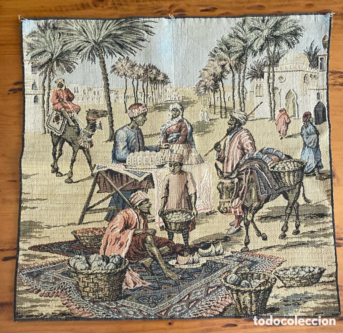 Antig&uuml;edades: Tapiz Sahara 45x45cm - Foto 3