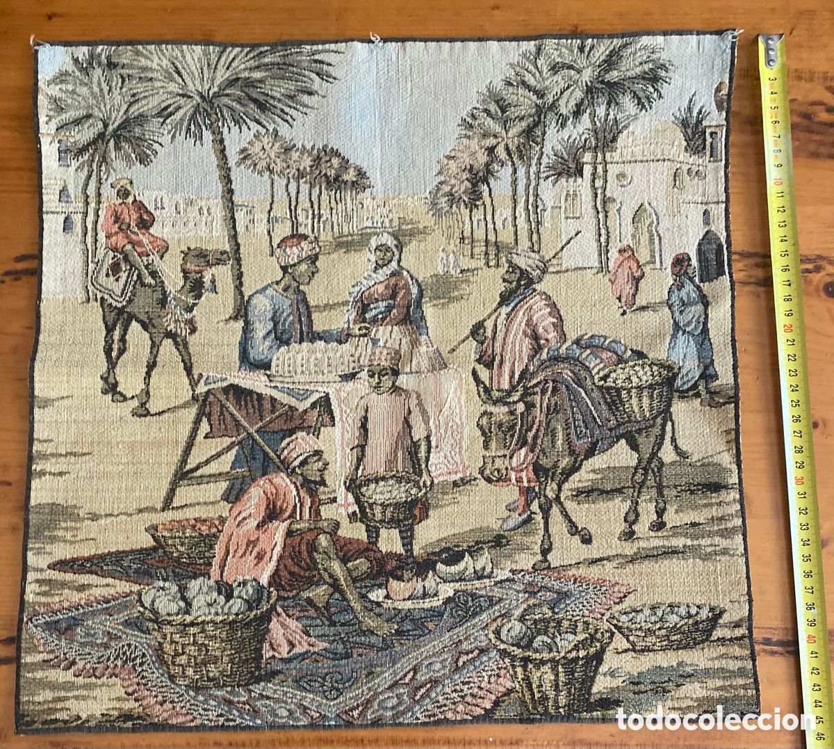Antig&uuml;edades: Tapiz Sahara 45x45cm - Foto 4