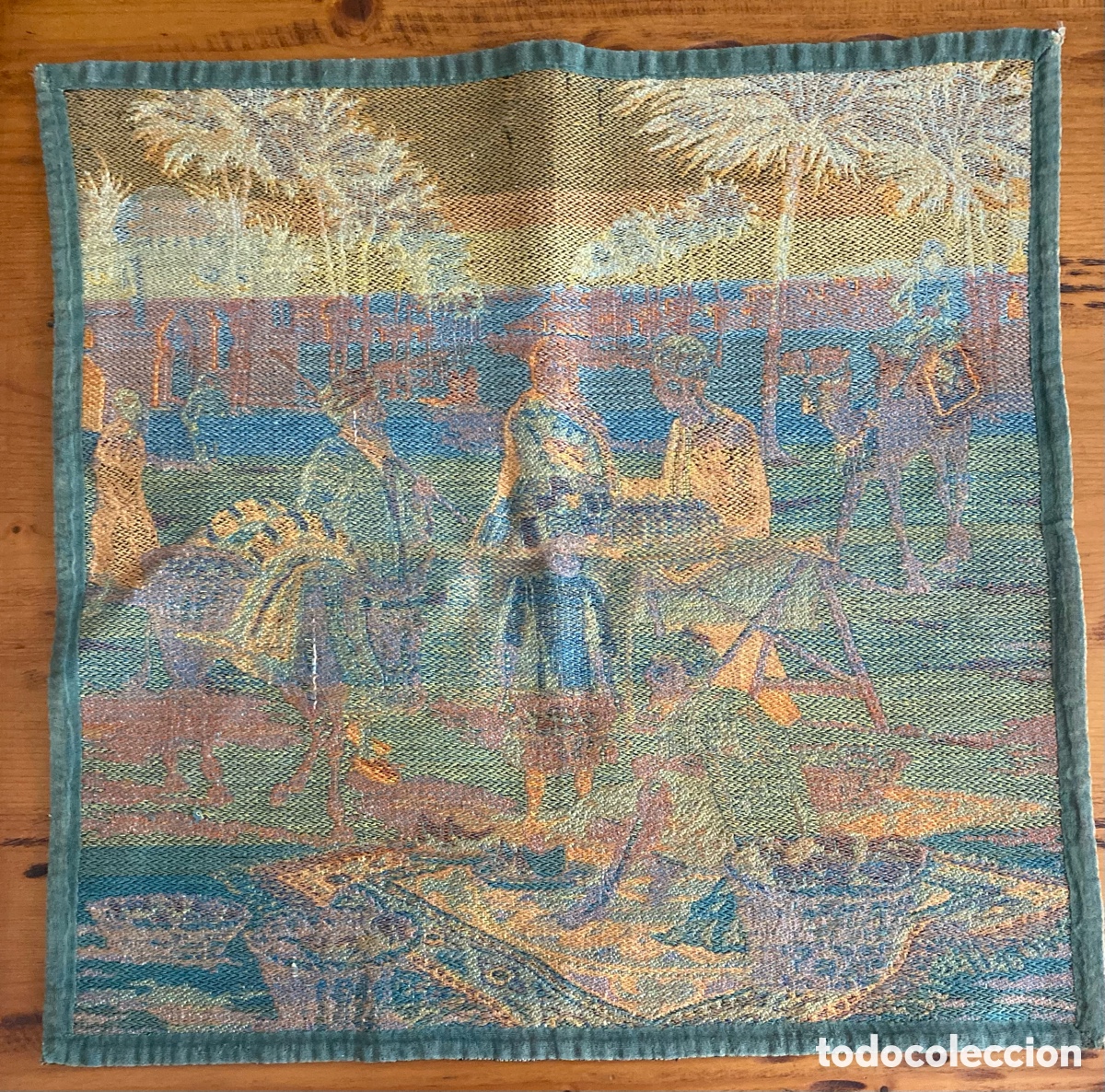 Antig&uuml;edades: Tapiz Sahara 45x45cm - Foto 5
