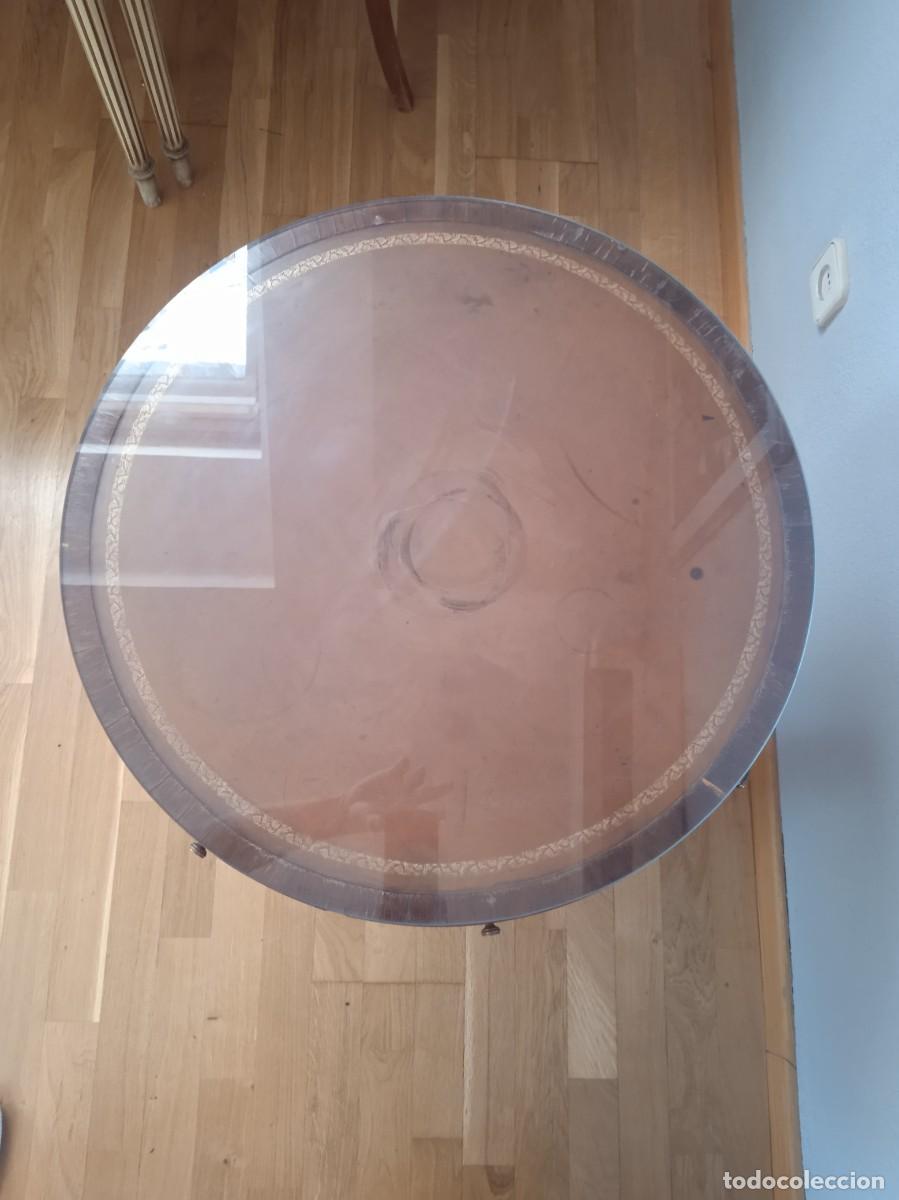 Antig&uuml;edades: Mesa de juego inglesa con cajones - Foto 2