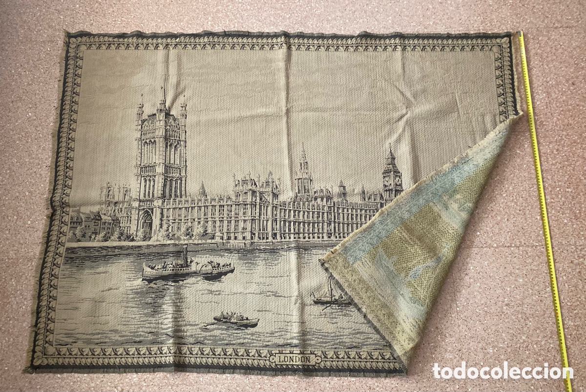 Antig&uuml;edades: Tapiz espectacular ciudad Londres - Foto 6