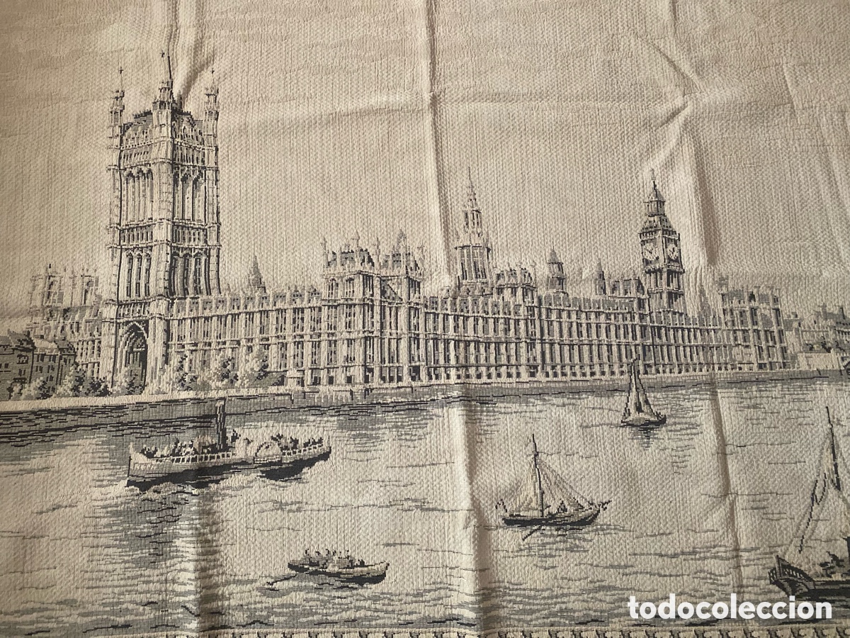 Antig&uuml;edades: Tapiz espectacular ciudad Londres - Foto 14