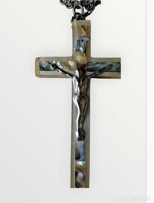 Antig&uuml;edades: Cruz Nacarada Jerusal&eacute;n Antigua - Foto 7