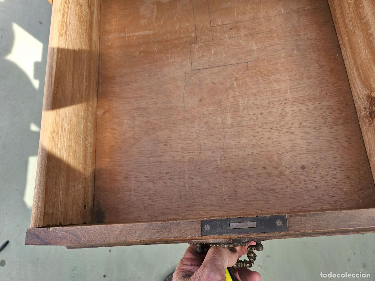 Antig&uuml;edades: mesa de despacho antigua - Foto 11