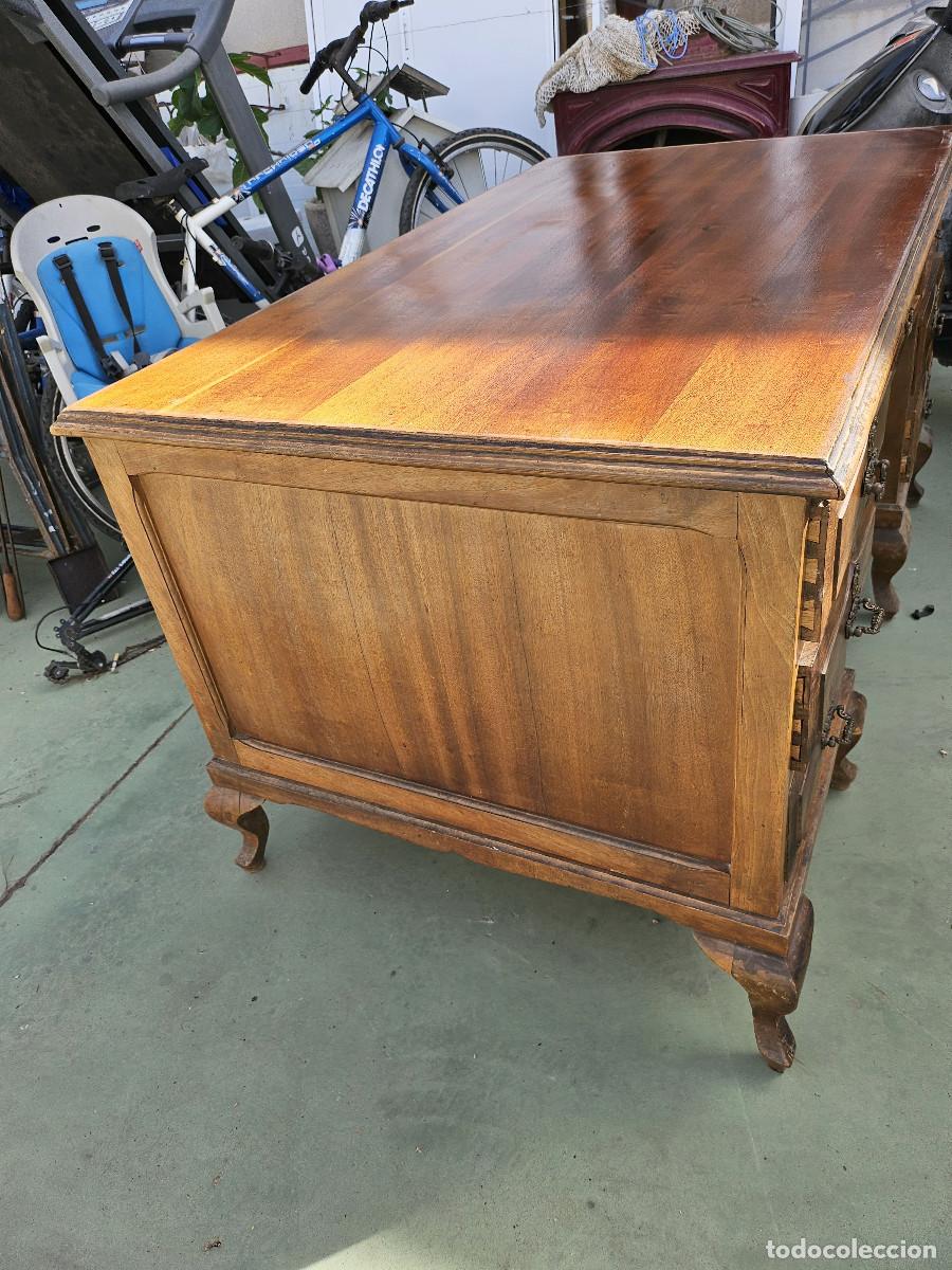 Antig&uuml;edades: mesa de despacho antigua - Foto 13
