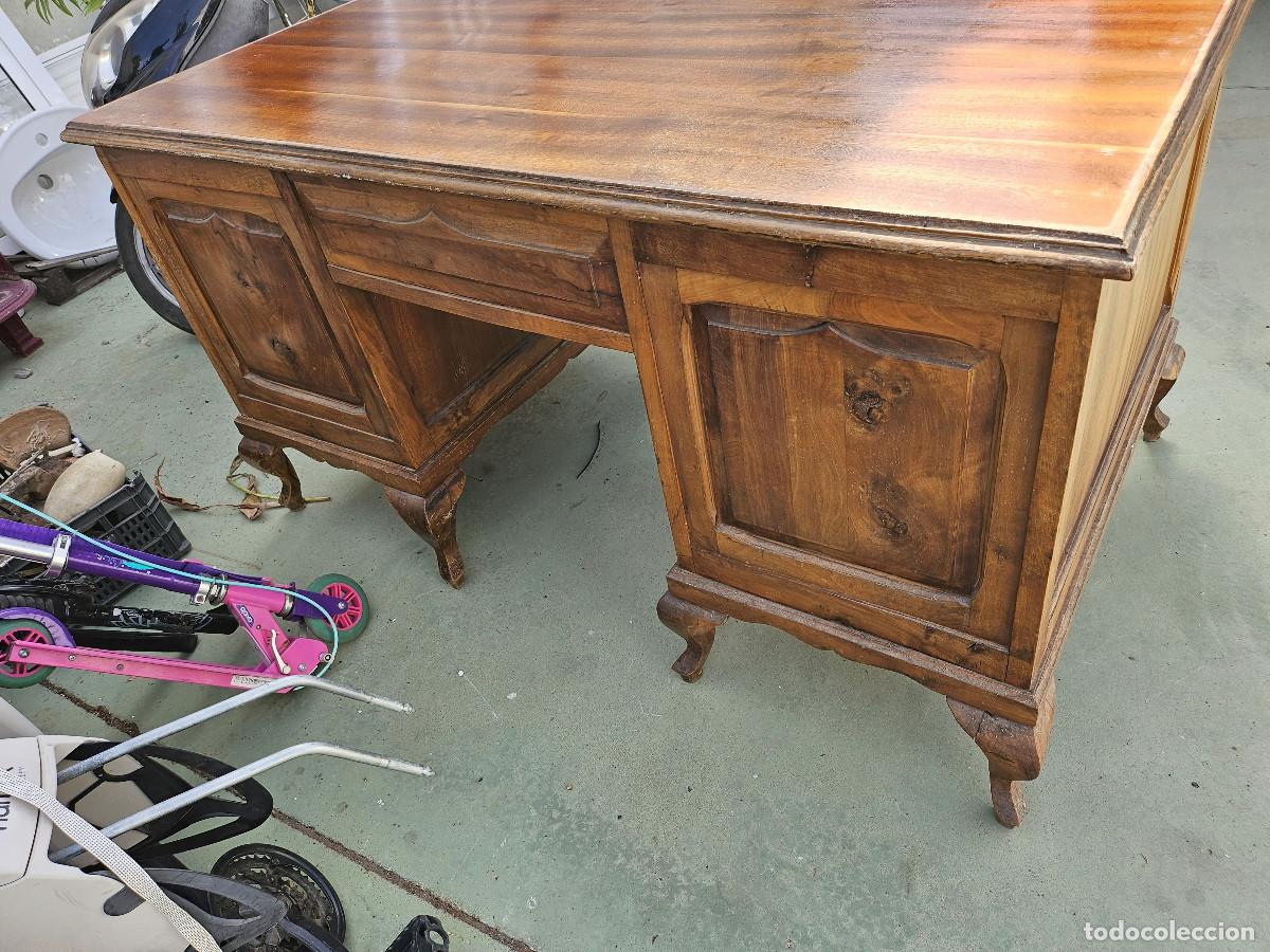 Antig&uuml;edades: mesa de despacho antigua - Foto 14