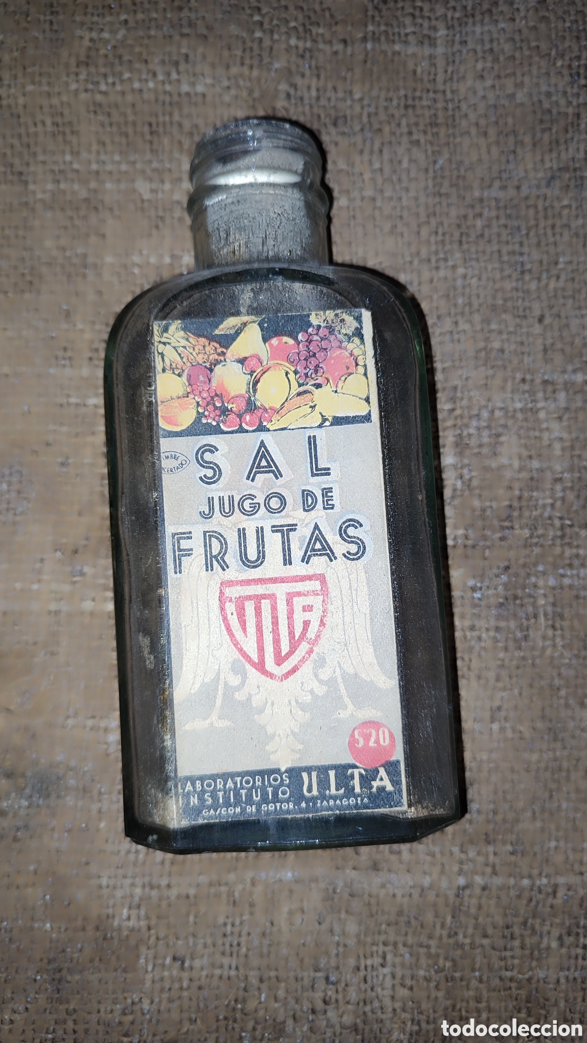 Antig&uuml;edades: Botellas antiguas de vidrio - Foto 10