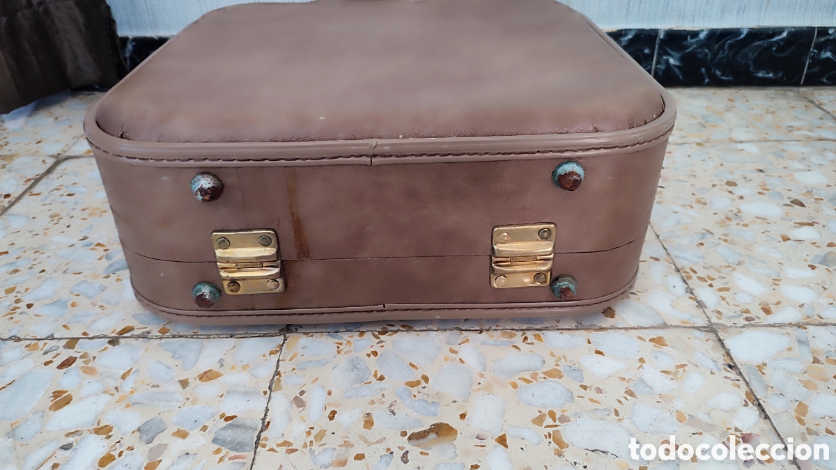 Antig&uuml;edades: Maleta de mano vintage - Foto 4