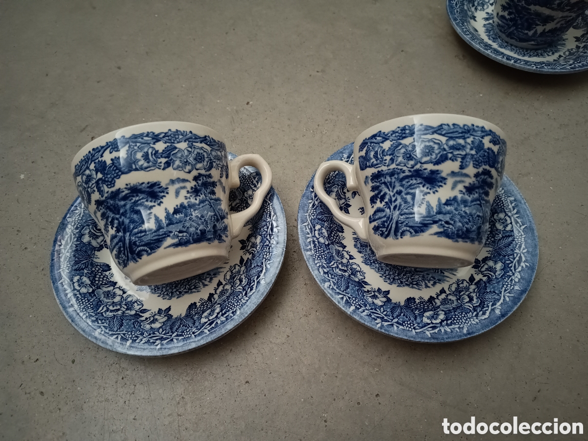 Antig&uuml;edades: VAJILLA DE PORCELANA INGLESA EIT - Foto 4