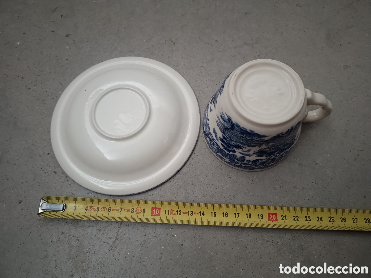 Antig&uuml;edades: VAJILLA DE PORCELANA INGLESA EIT - Foto 5