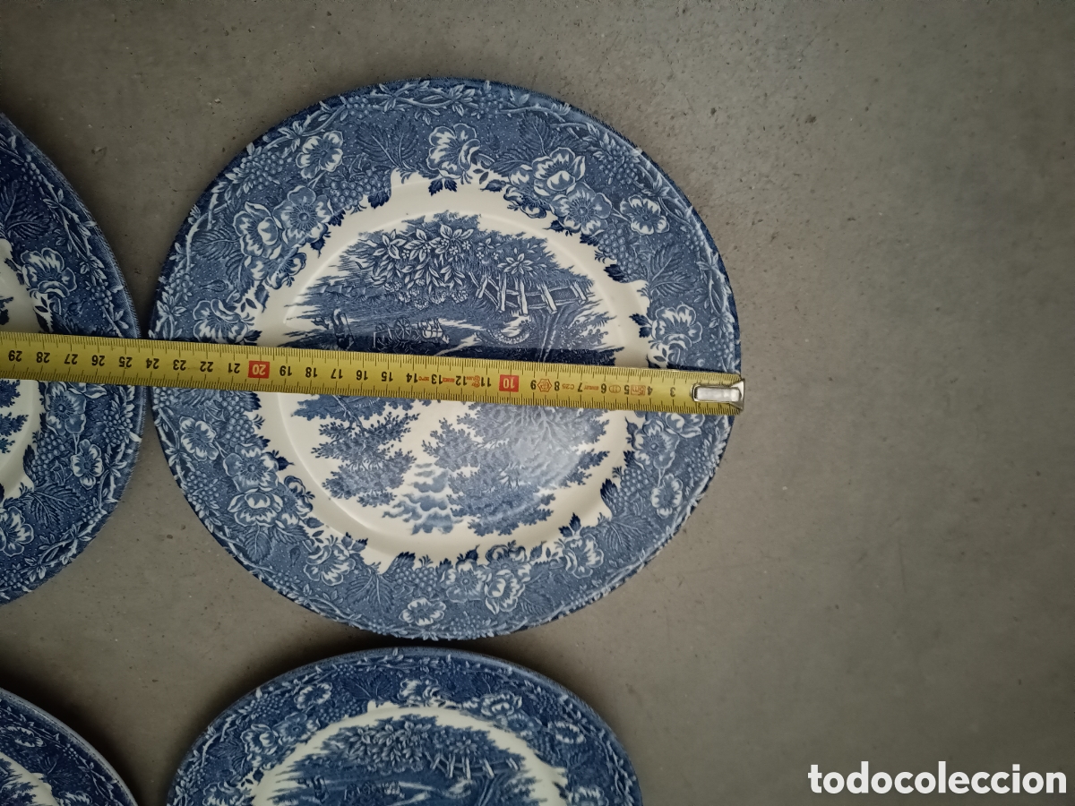 Antig&uuml;edades: VAJILLA DE PORCELANA INGLESA EIT - Foto 8