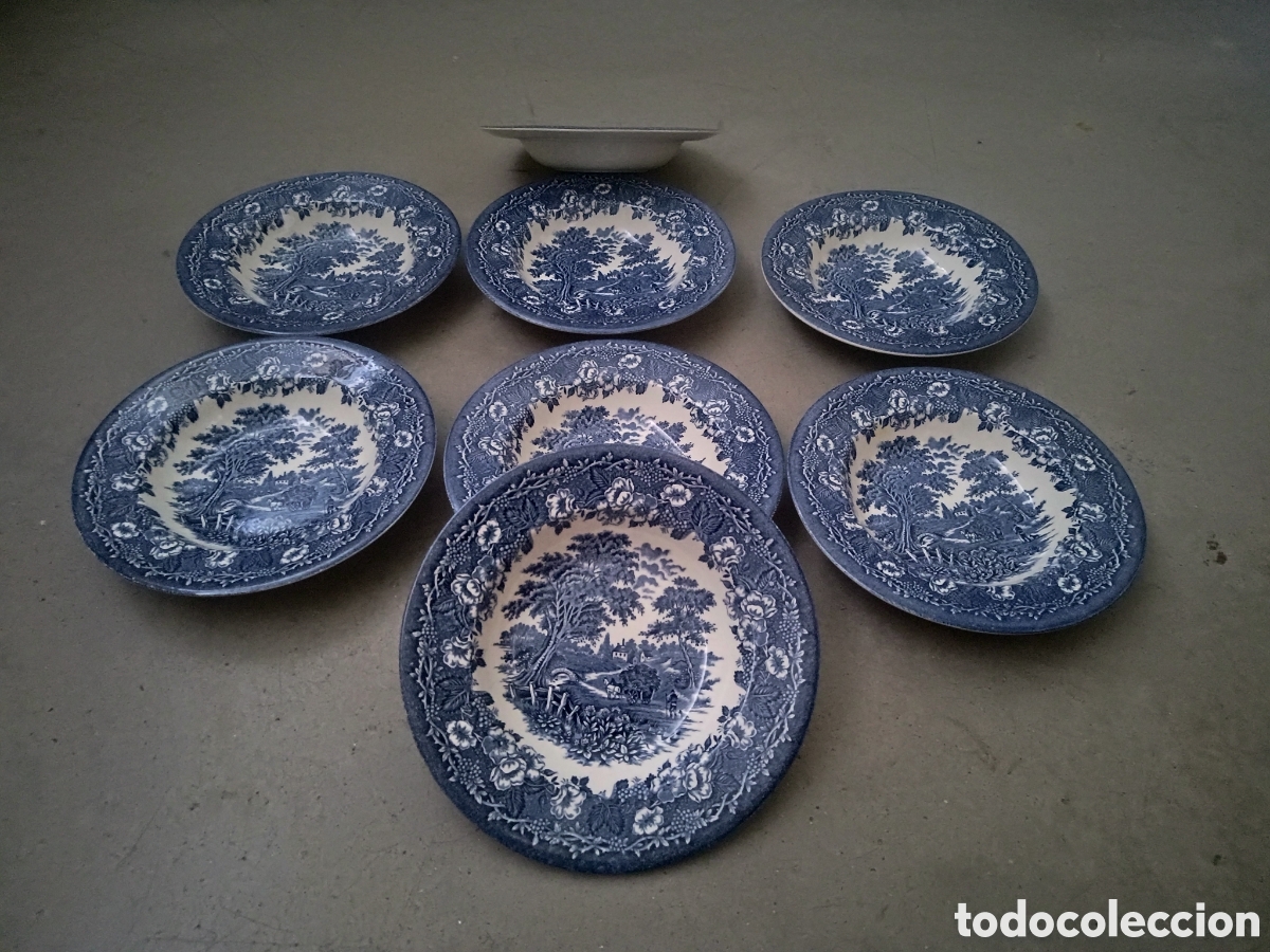 Antig&uuml;edades: VAJILLA DE PORCELANA INGLESA EIT - Foto 10