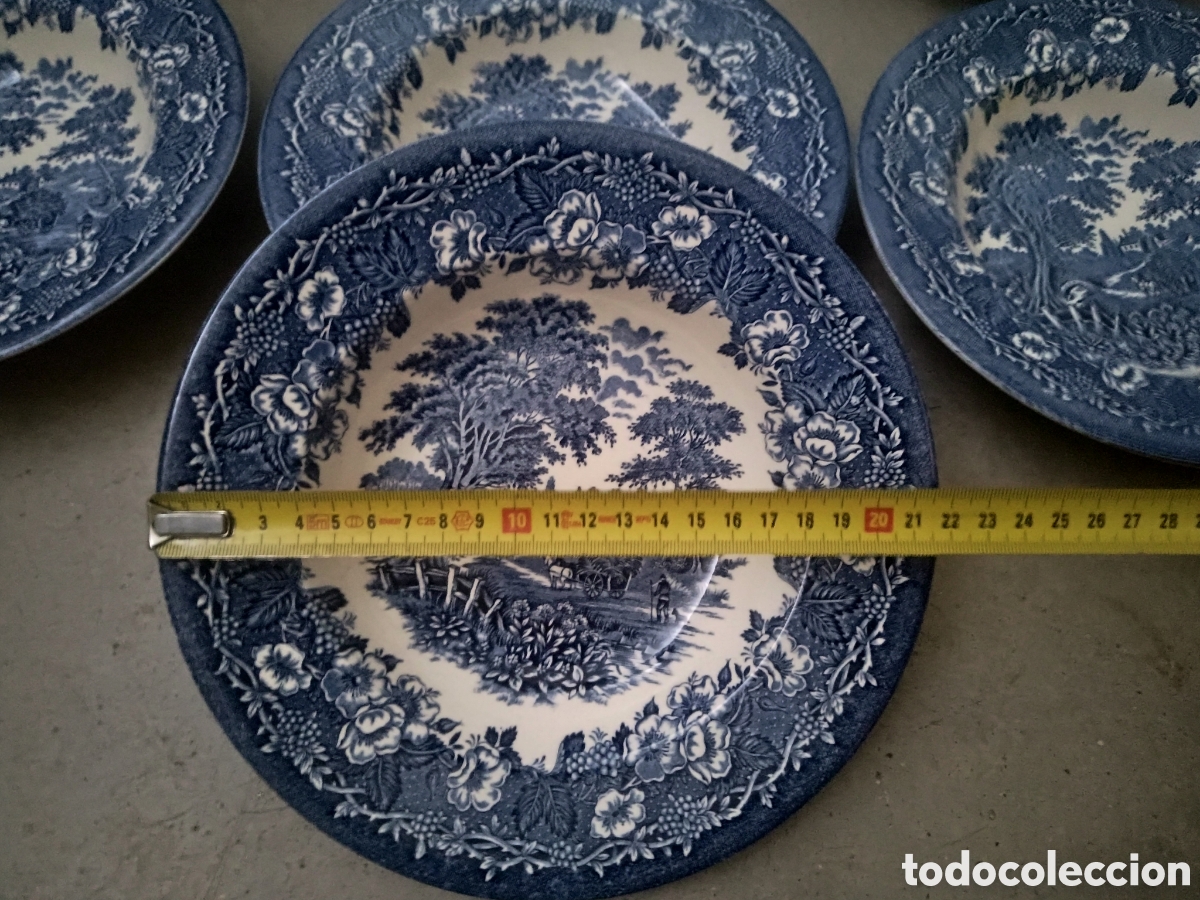 Antig&uuml;edades: VAJILLA DE PORCELANA INGLESA EIT - Foto 11