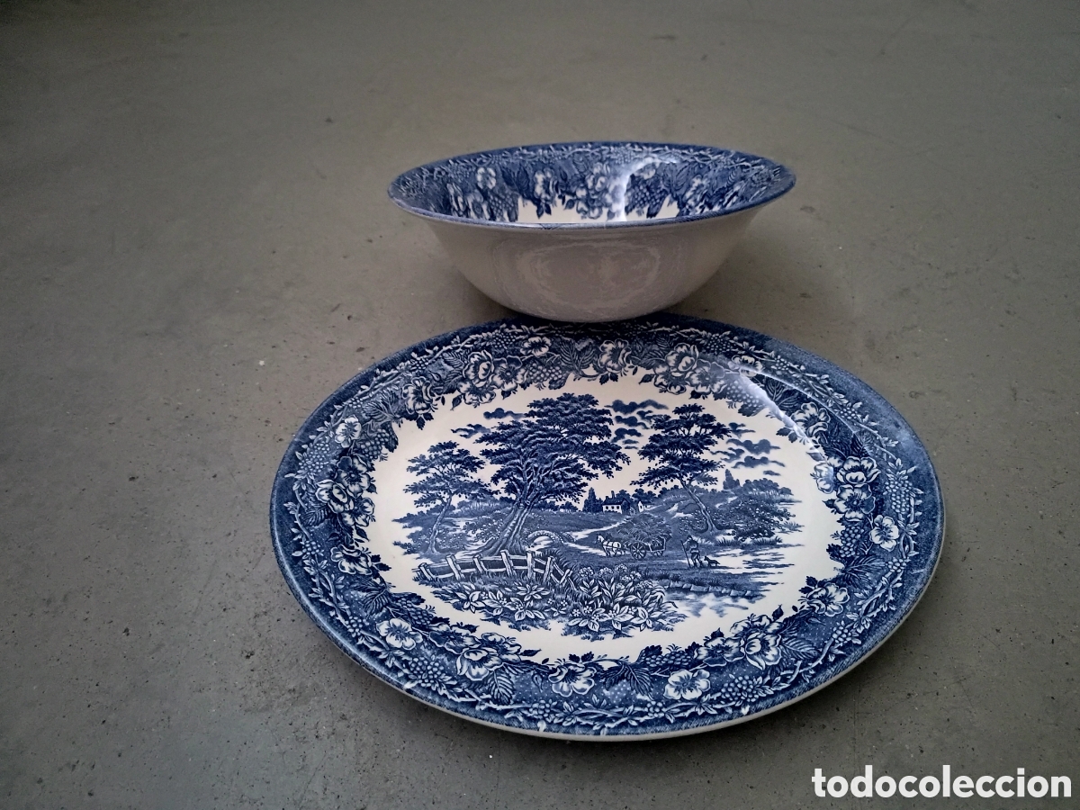 Antig&uuml;edades: VAJILLA DE PORCELANA INGLESA EIT - Foto 13