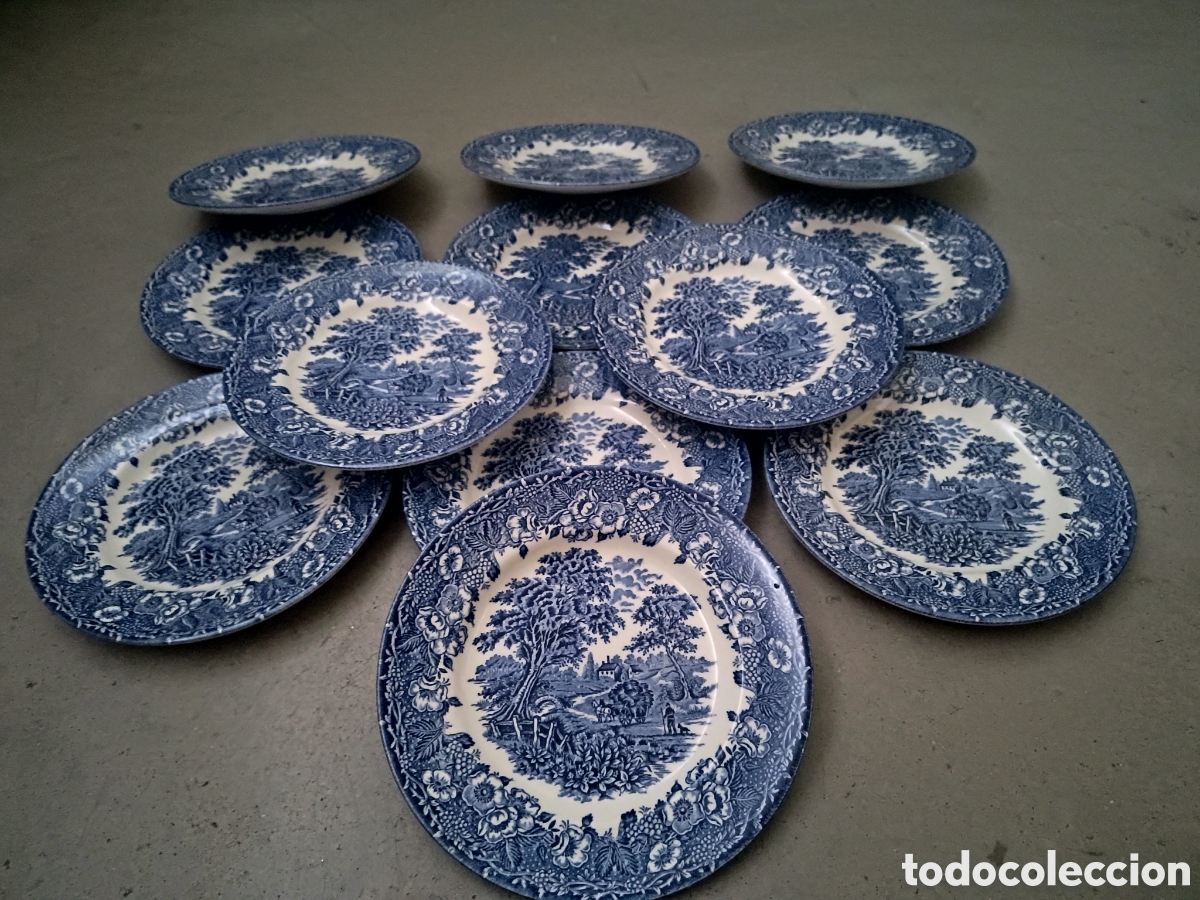 Antig&uuml;edades: VAJILLA DE PORCELANA INGLESA EIT - Foto 15