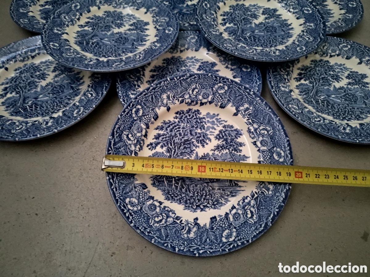 Antig&uuml;edades: VAJILLA DE PORCELANA INGLESA EIT - Foto 16