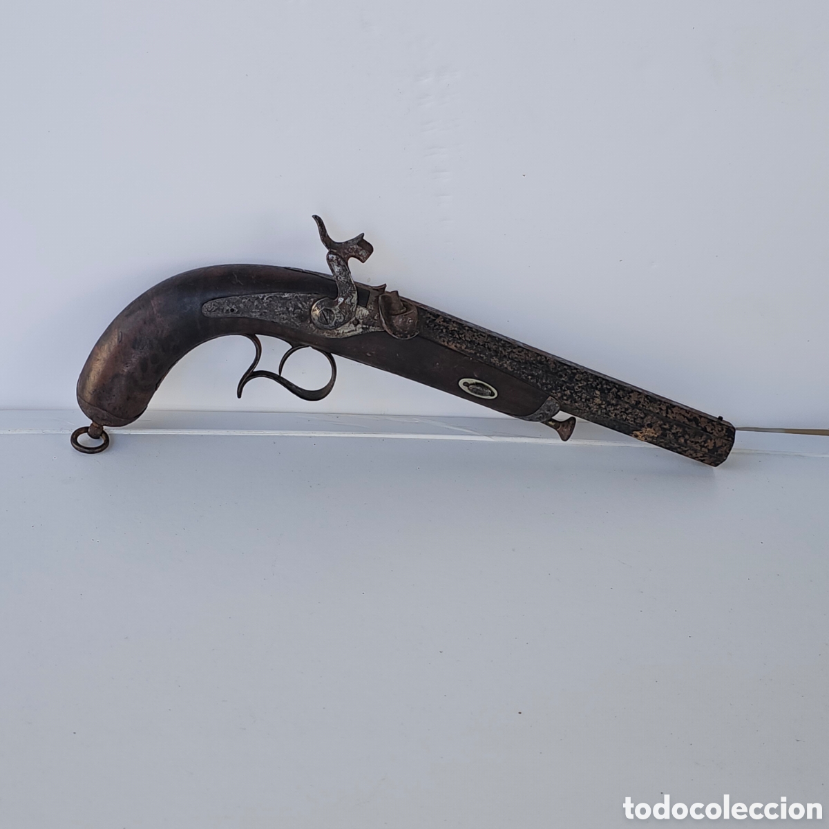 Antig&uuml;edades: PISTOLA ANTIGUA ORIGINAL - Foto 2