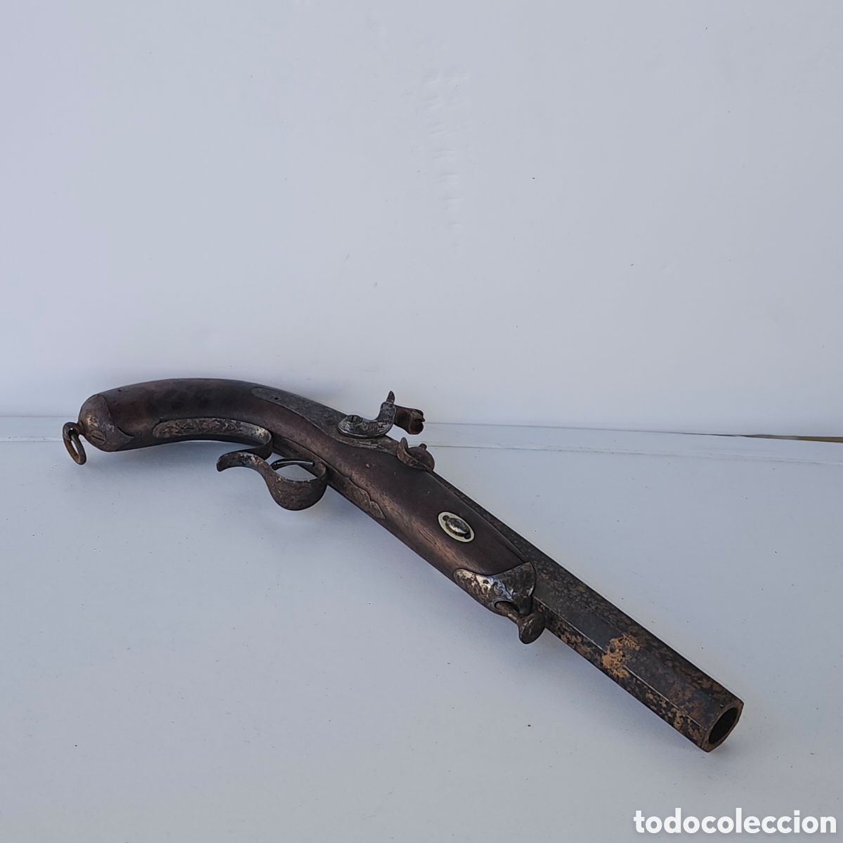 Antig&uuml;edades: PISTOLA ANTIGUA ORIGINAL - Foto 3