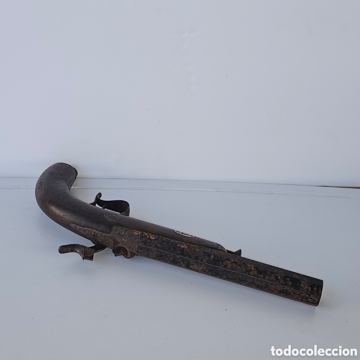 Antig&uuml;edades: PISTOLA ANTIGUA ORIGINAL - Foto 4