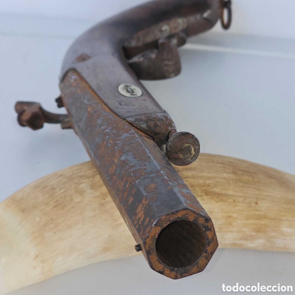 Antig&uuml;edades: PISTOLA ANTIGUA ORIGINAL - Foto 8