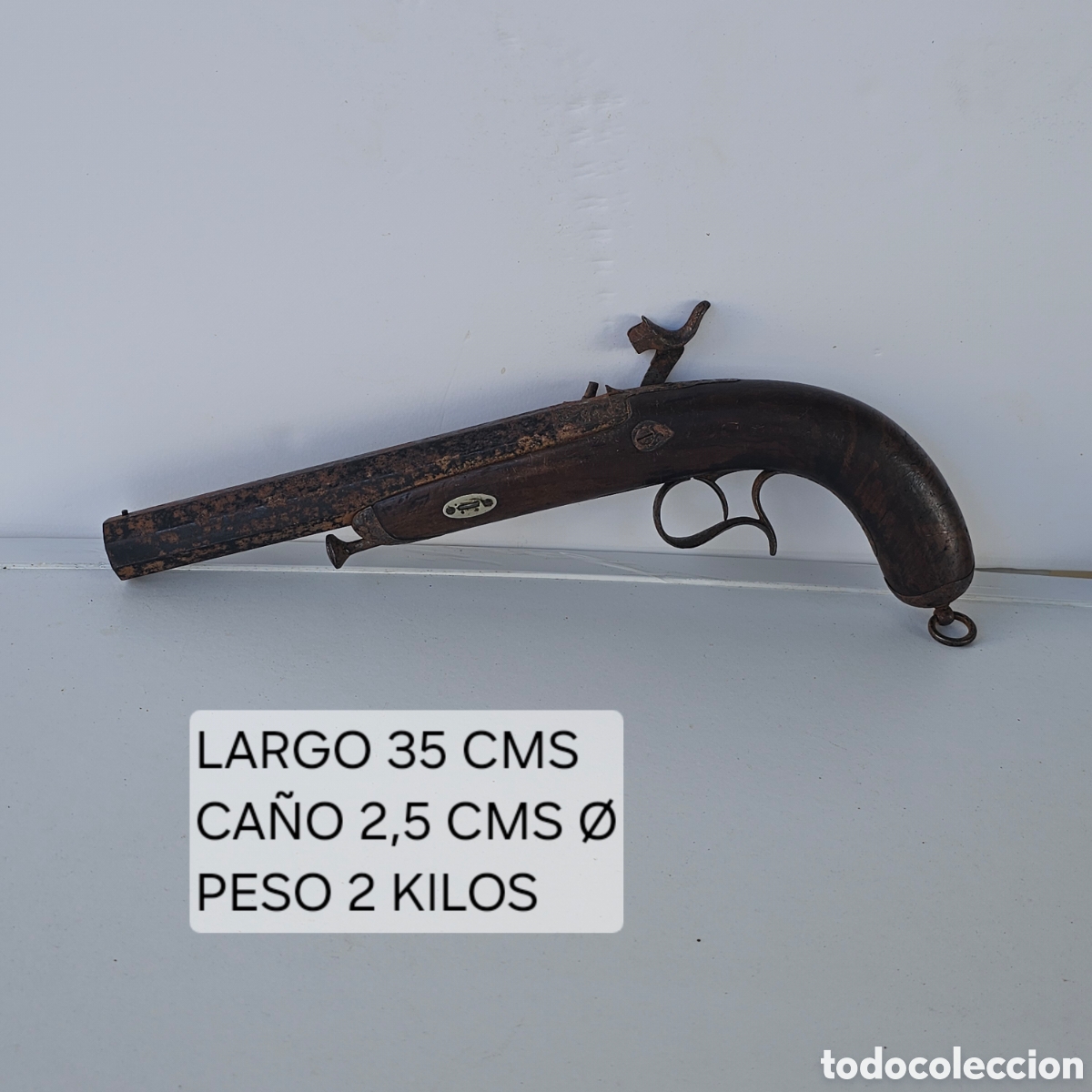 Antig&uuml;edades: PISTOLA ANTIGUA ORIGINAL - Foto 1