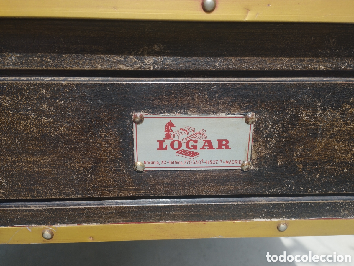 Antig&uuml;edades: Mesa billar antigua. - Foto 5