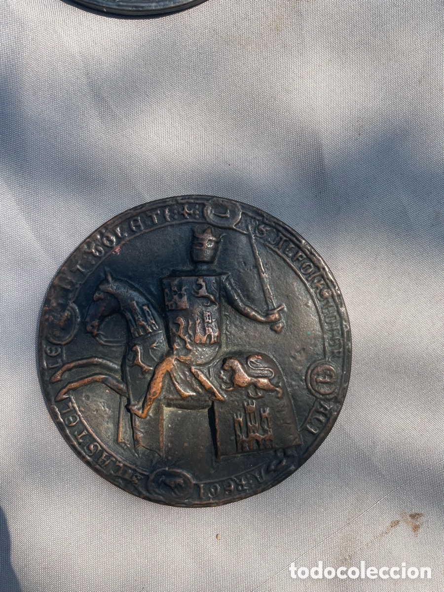 Antig&uuml;edades: Medallas de bronce antiguas - Foto 3