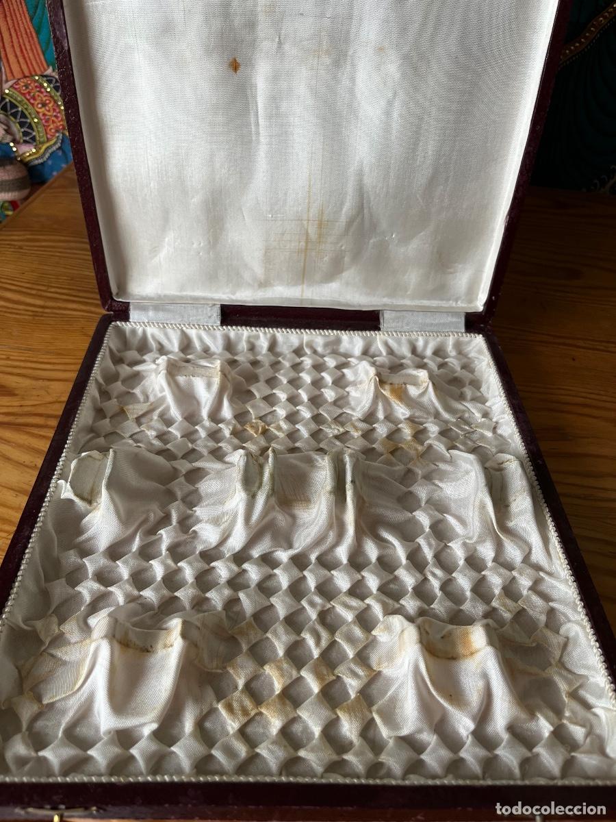Antig&uuml;edades: ESTUCHE VAC&Iacute;O PARA CUBIERTOS DE PLATA - ANTIGUO - Foto 1