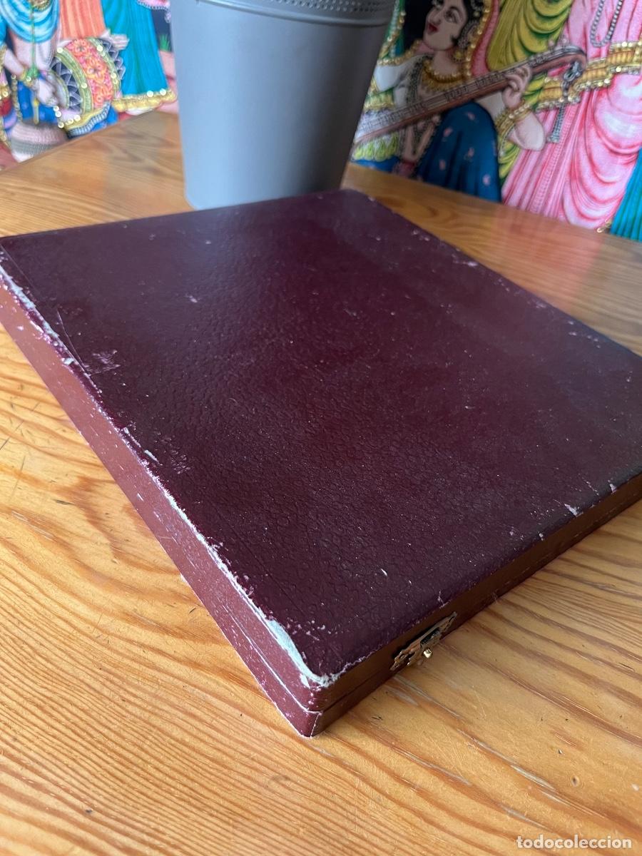 Antig&uuml;edades: ESTUCHE VAC&Iacute;O PARA CUBIERTOS DE PLATA - ANTIGUO - Foto 6