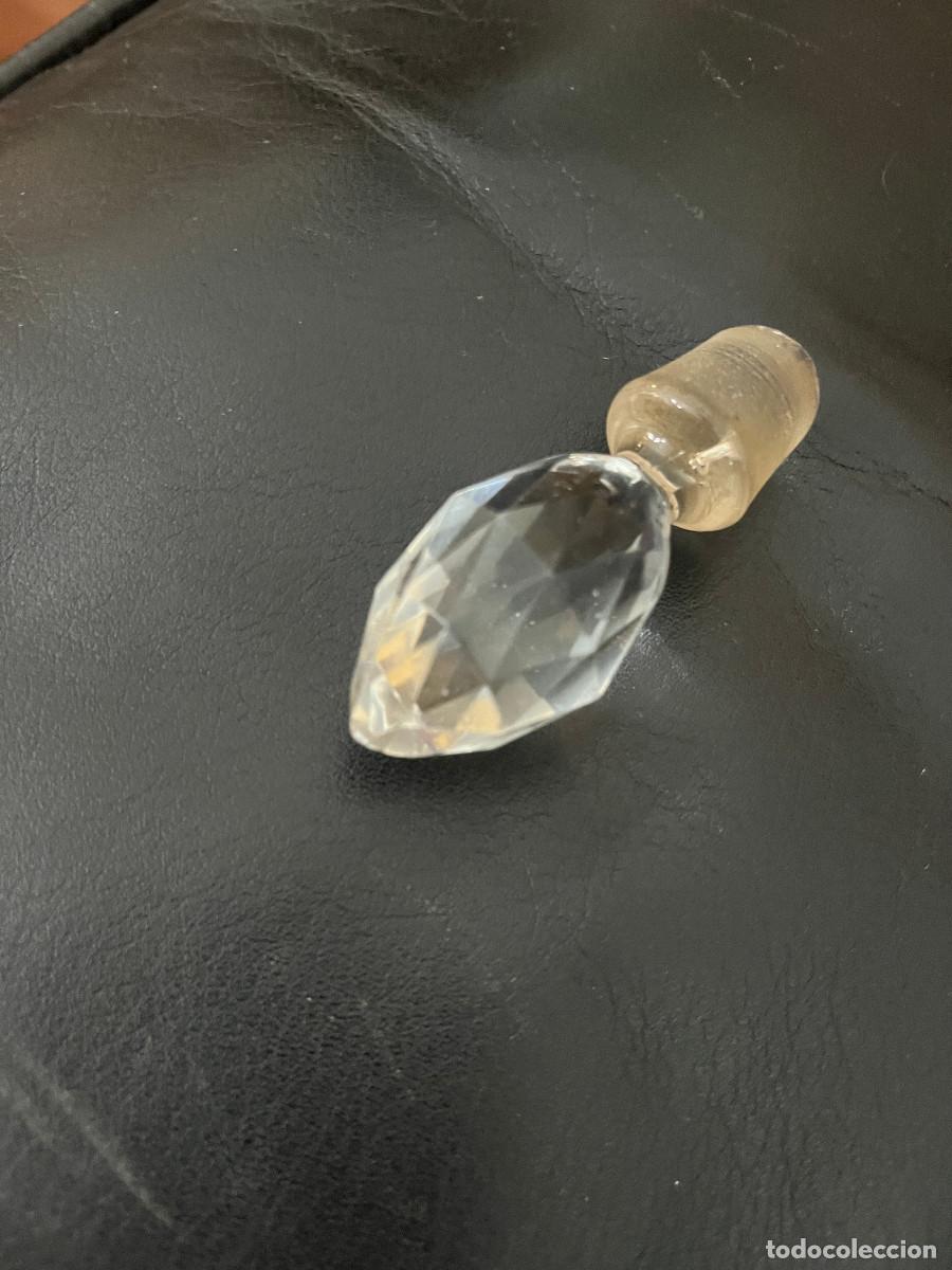 Antig&uuml;edades: Tap&oacute;n de cristal, 7,5 cm - Foto 1