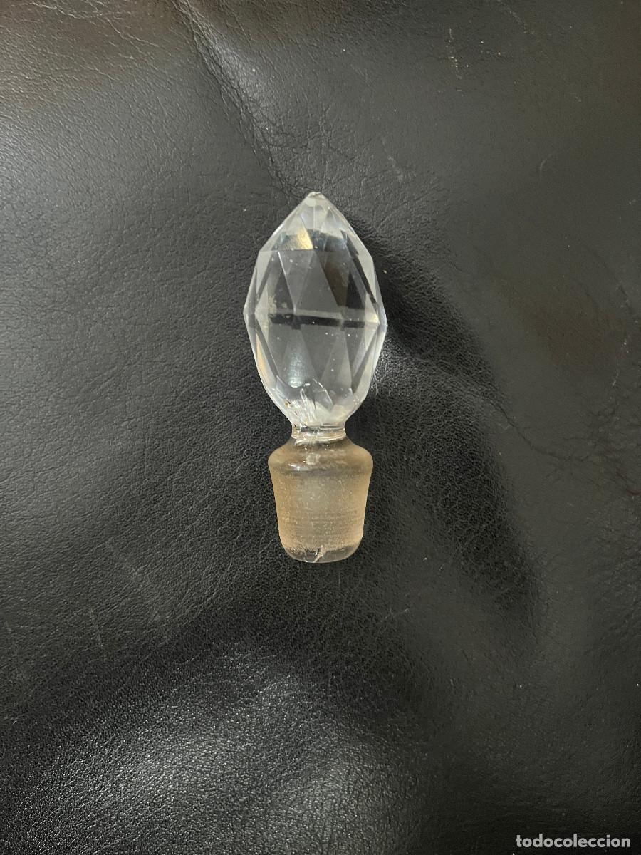 Antig&uuml;edades: Tap&oacute;n de cristal, 7,5 cm - Foto 2
