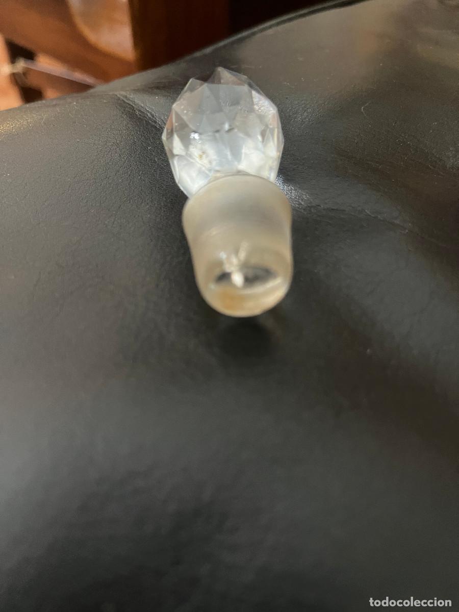 Antig&uuml;edades: Tap&oacute;n de cristal, 7,5 cm - Foto 4