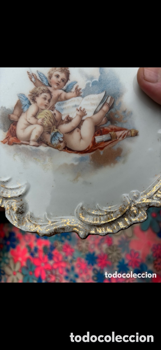 Antig&uuml;edades: ESPECTACULAR PLATO SIGLO XIX - Foto 2