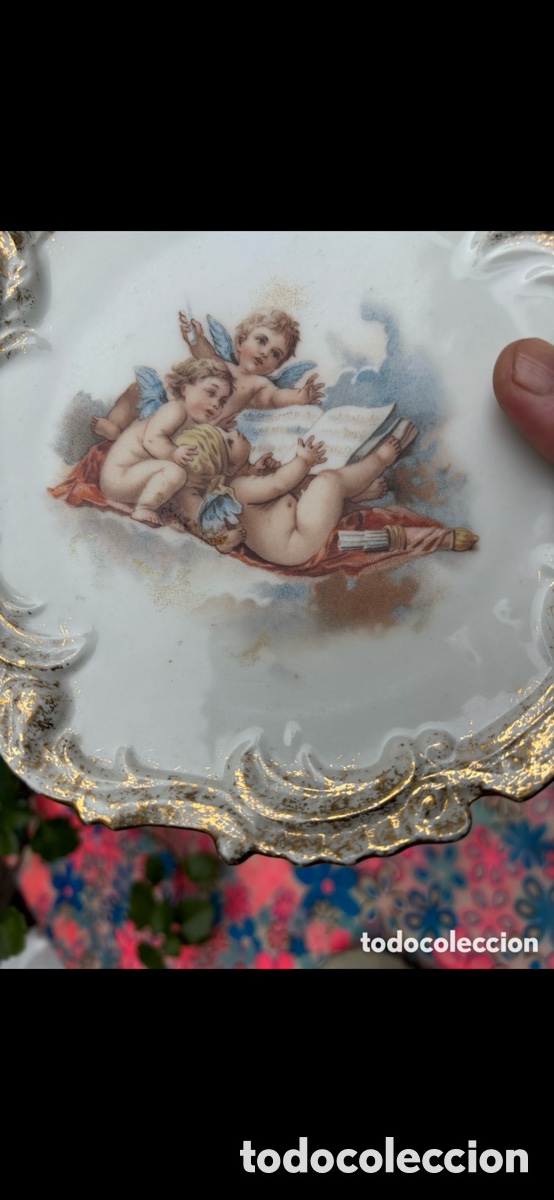 Antig&uuml;edades: ESPECTACULAR PLATO SIGLO XIX - Foto 4